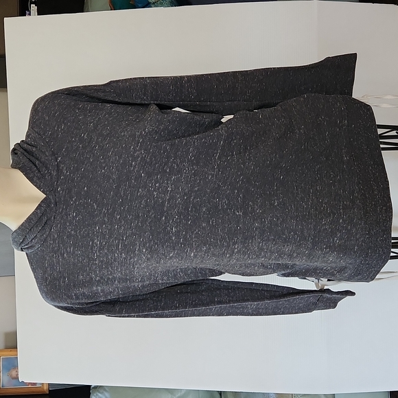 Grey long sleeve Flirtitude Active hoodie t-shirt - Picture 1 of 6